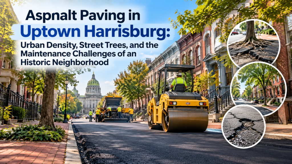 Asphalt Paving in Uptown Harrisburg: Urban Density, Street Trees, and the Maintenance Challenges of an Historic Neighborhood